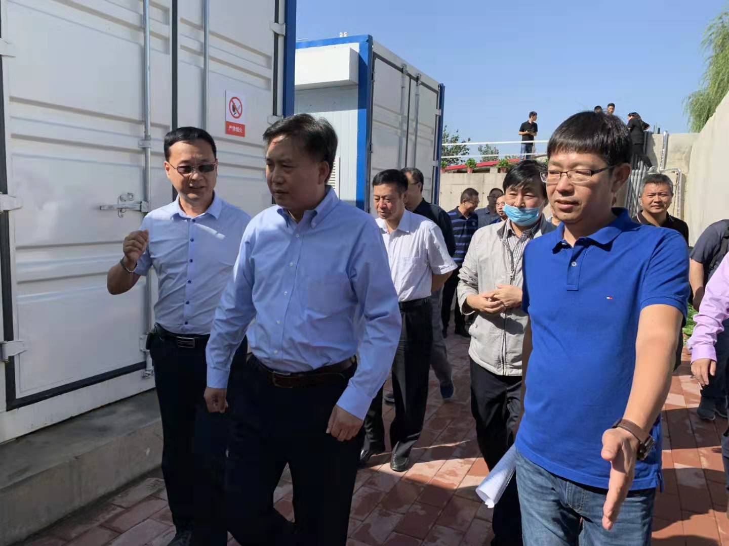 河北省生态环境厅厅长高建民组织参观考察milan官网_米兰（中国）
环保污水分散源治理项目运行情况